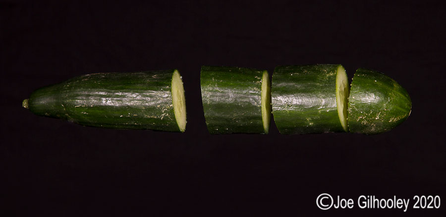 Slicing a Cucumber