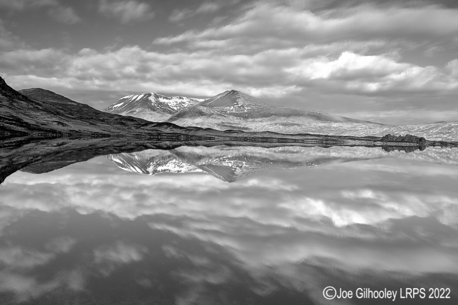 Lochan na-h-Achlaise Reflections Lochan na-h-Achlaise Reflections