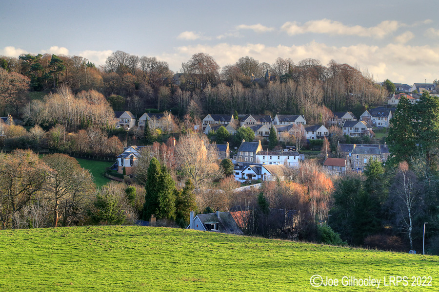 Views of Lasswade from Kings Acre