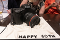 My 60th Birthday Canon Camera cake