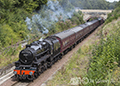 Black Five" Steam Train on The Borders Railway 20th August 2017