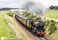 44871 "Black Five" Steam Train on The Borders Railway 27th August 2017