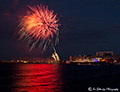 Queen's 90th Birthday Fireworks - Royal Yacht Britannia