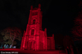 Cockpen Church
Lit Red by Night 
13th November 2022