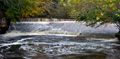 River North Esk Waterfalsl around Dalkeith - 30th October 2013