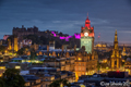 Edinburgh Castle Edinburgh Castle purple for Epilepsy Awareness 19th August 2021