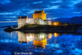 Eilean Donan Castle - nighttime 14th August 2021