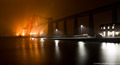 Forth Bridge in fog - 13th February 2015