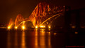 Forth Bridge by Night - 27th January 2014