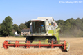 Combine Harvester harvesting Crop of Barley 12th August 2022