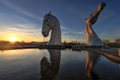 The Kelpies at sunset 20th January 2023