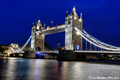 Tower Bridge London Lit after Sunset 18th October 2022