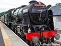 Royal Scot 46100 Steam Train on Borders Railway 14th August 2016