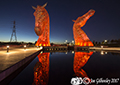 The Kelpies by Night 29th October 2017