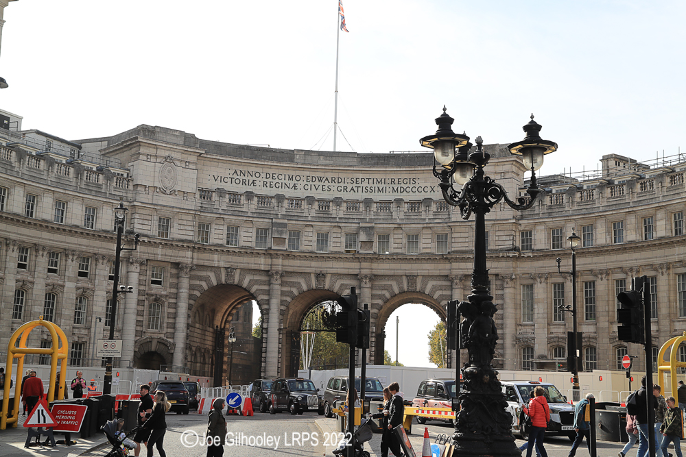 Admiralty Arch near Trafalgar Square