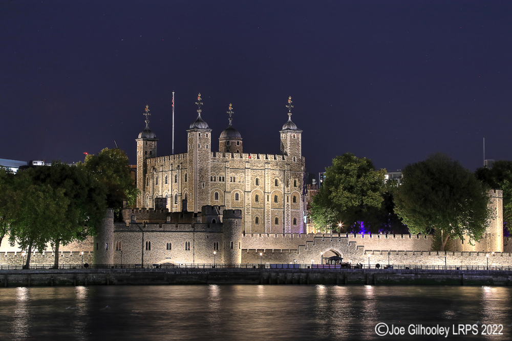   Tower of London after Sunset