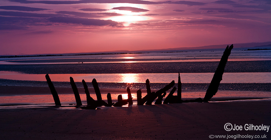 Longniddry Beach Sunset 