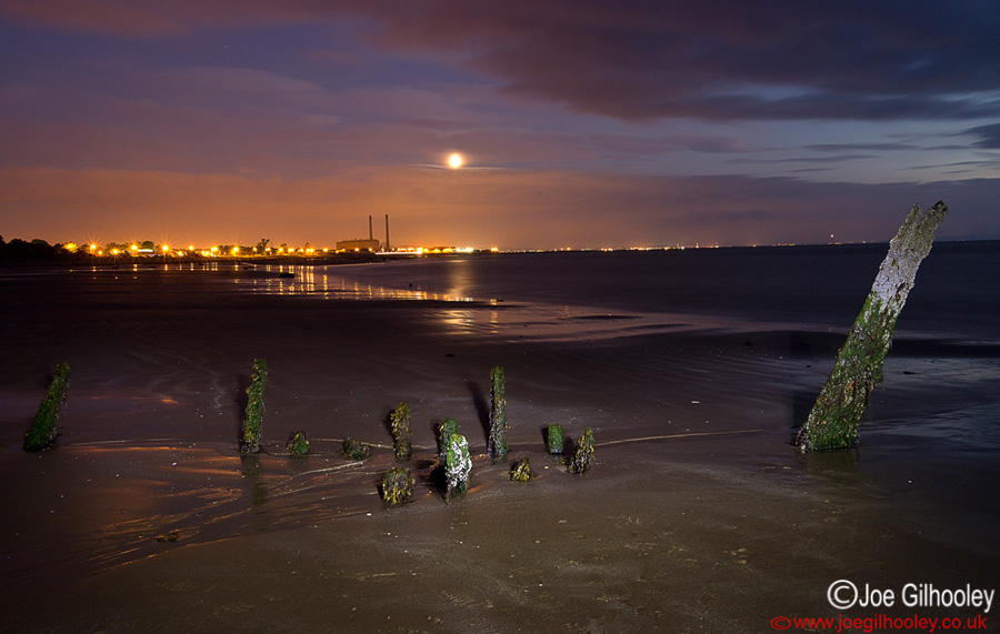 Longniddry Beach at Twilight