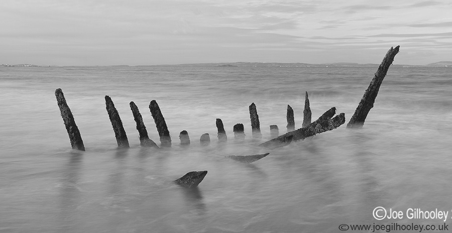 Boat Wreck Longniddry Bay - 6th December 2013