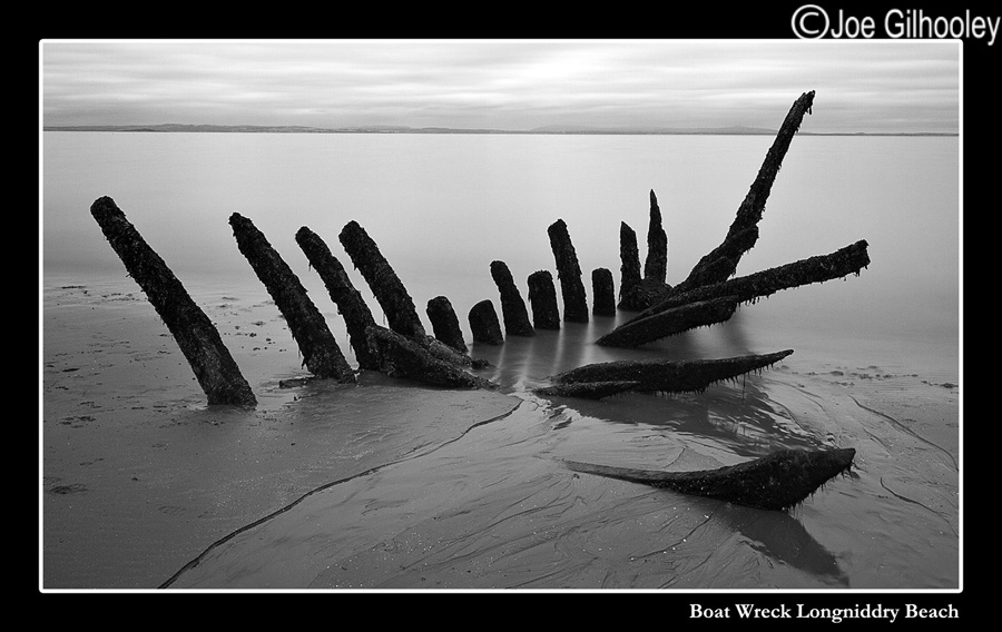Boat Wreck Longniddry Bay - 23rd September 2013