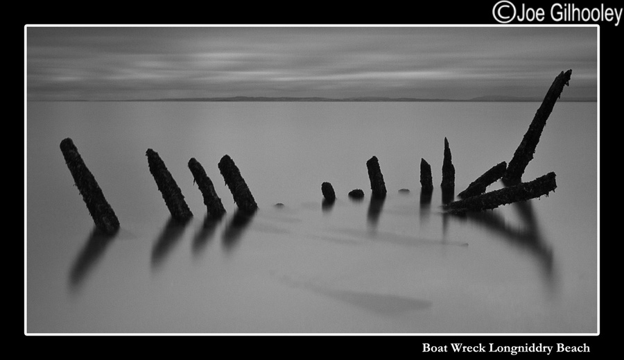 Boat Wreck Longniddry Bay - 23rd September 2013
