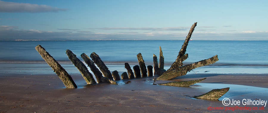 Longniddry Boat Wreck 26th December 2013