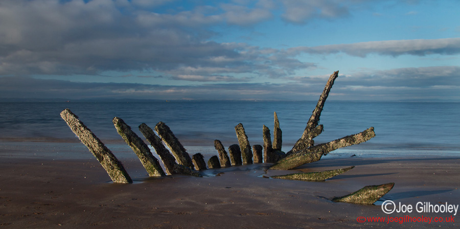 Longniddry Boat Wreck 26th December 2013