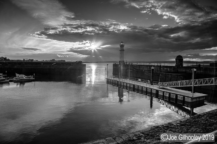 Newhaven Harbour Sunset