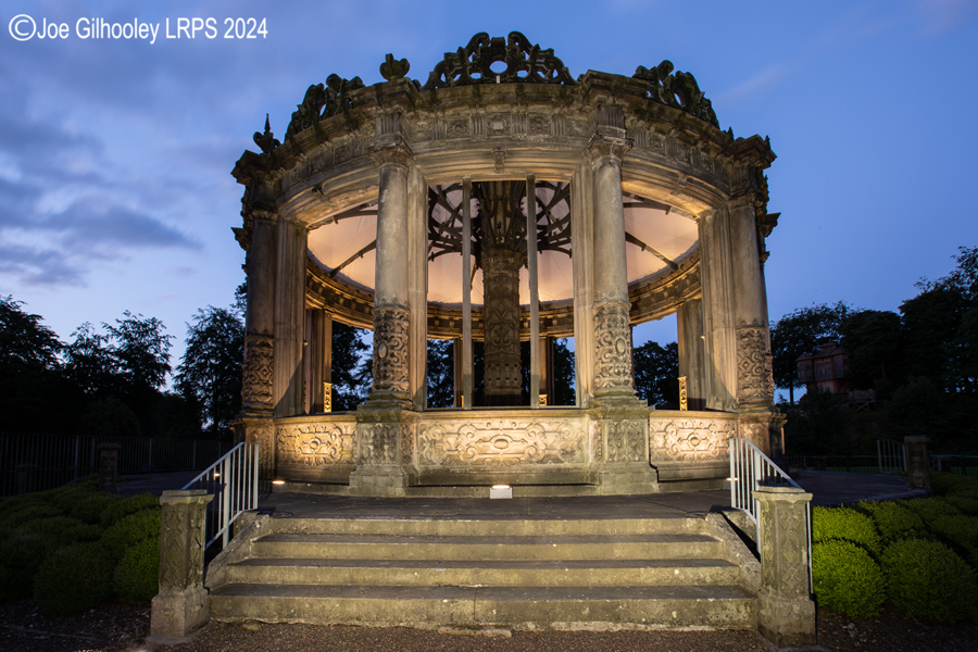 Orangery Dalkeith Country Park Lit by Night