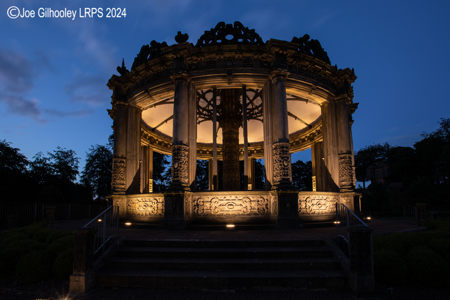 Orangery Dalkeith Country Park Lit by Night