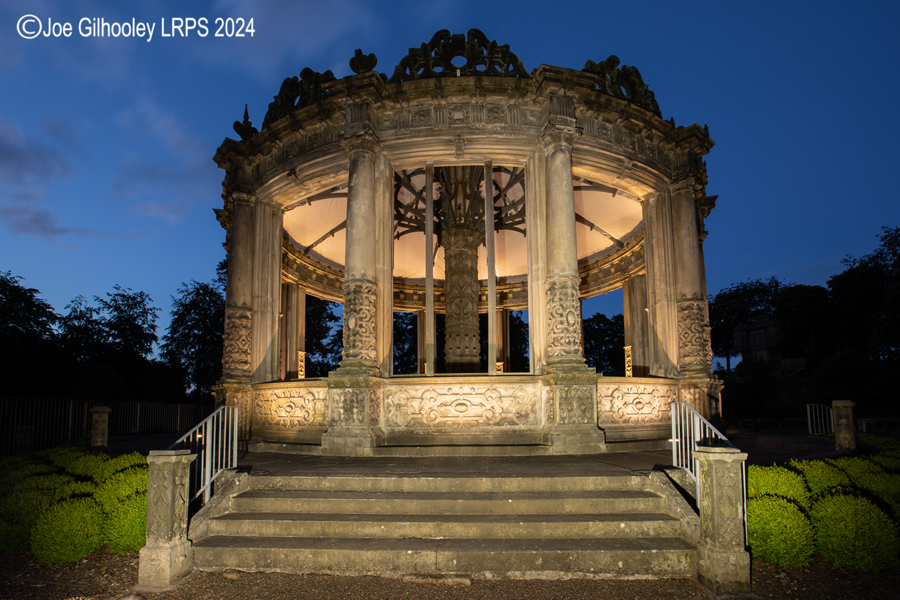 Orangery Dalkeith Country Park Lit by Night