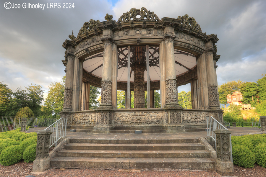 Orangery Dalkeith Country Park before sunset