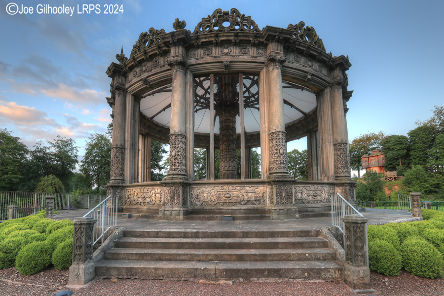Orangery Dalkeith Country Park before sunset