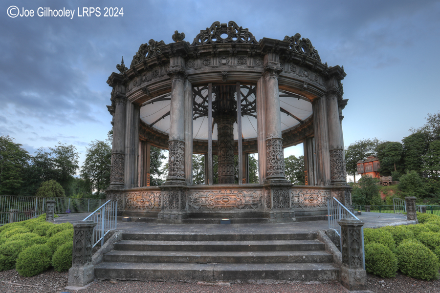 Orangery Dalkeith Country Park before sunset
