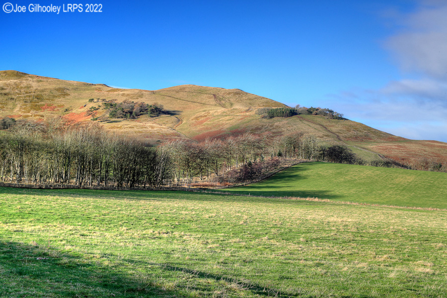 Castlelaw Hill in Pentland Hills