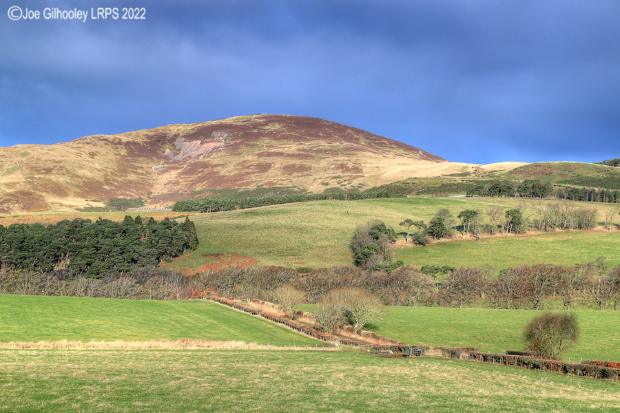 Castlelaw Hill in Pentland Hills