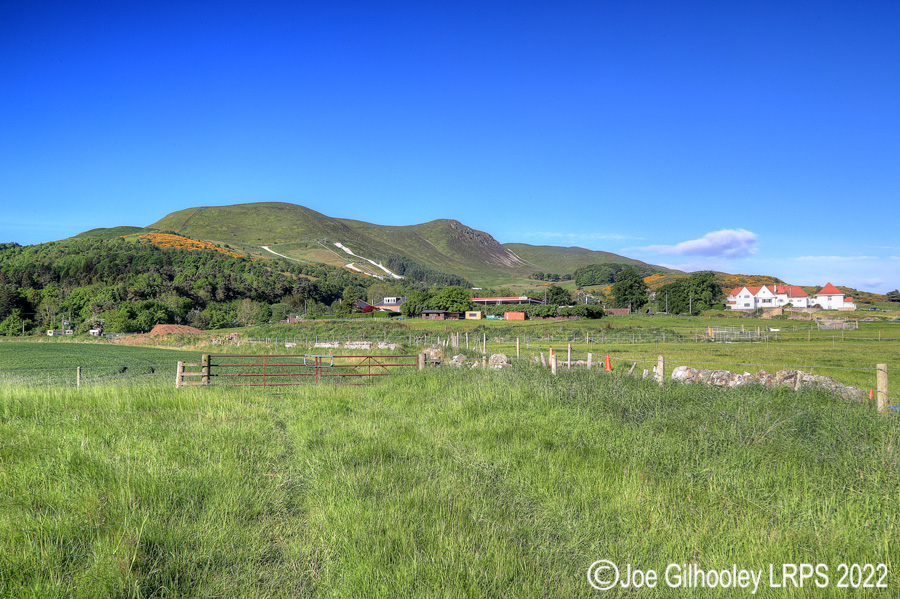 Pentland Hills and Hillend Ski Slope Caerketton Hill