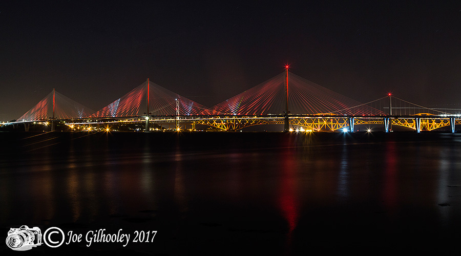 Opening of Queensferry Crossing - A Lightshow