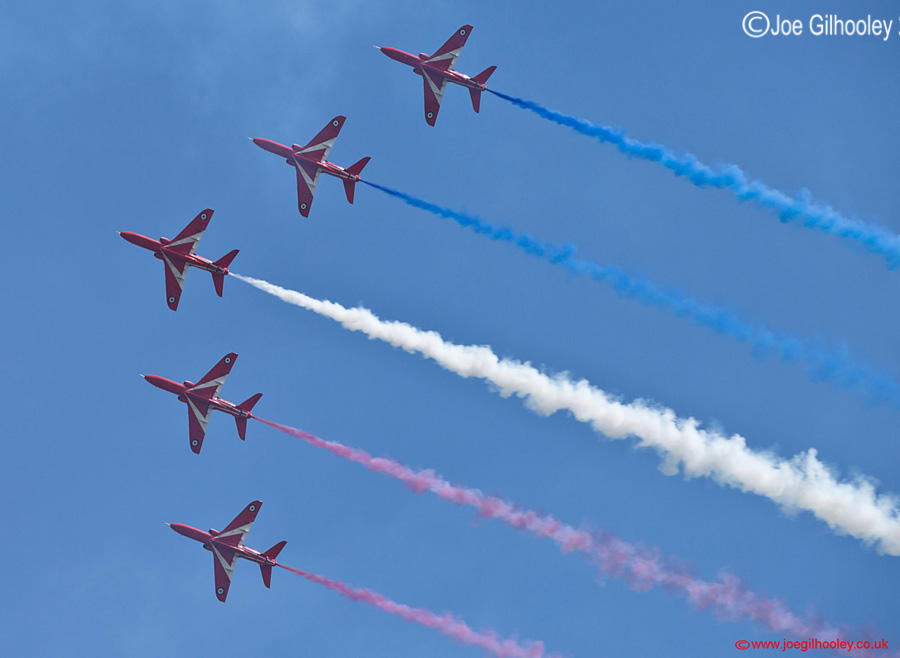 Red Arrows at East Fortune Airshow