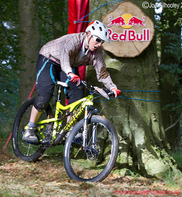 Red Bull Fox & Hound Mountain Bike Race - The Hounds testing the course
