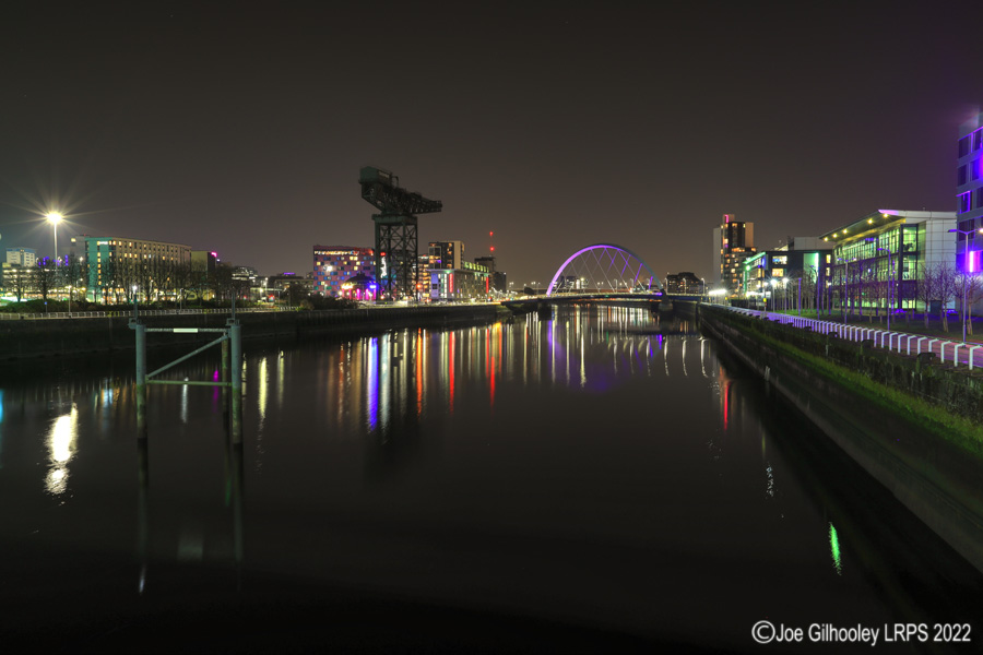 River Clyde - The Finnieston Crane - The Squinty Bridge