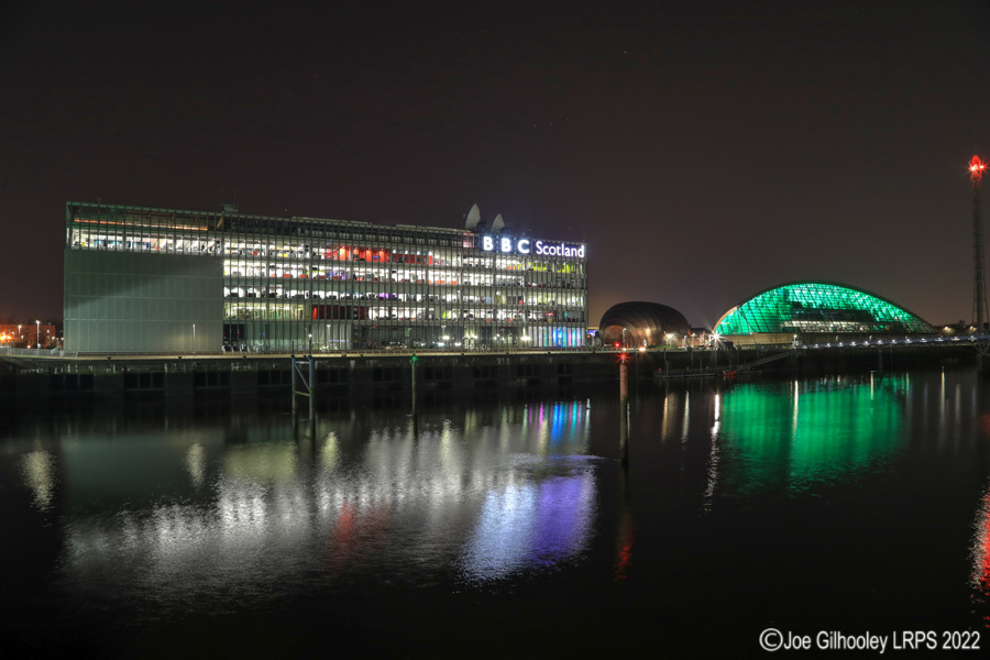 River Clyde - BBC Scotland Headquarters - Glasgow Science Centre - Glasgow Tower