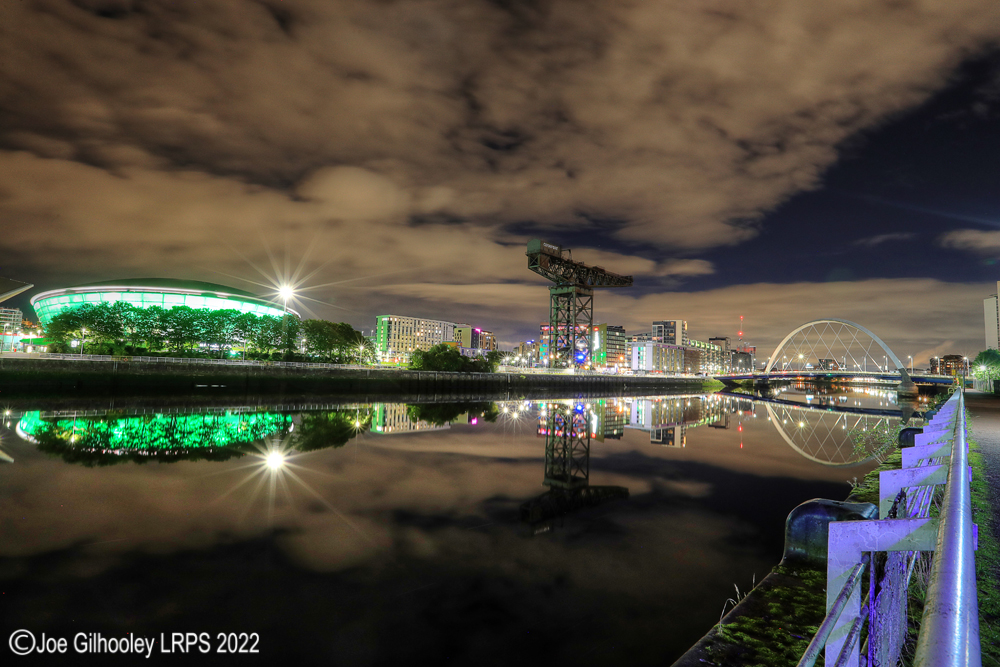 River Clyde - Hydro , The Finnieston Crane - The Squinty Bridge