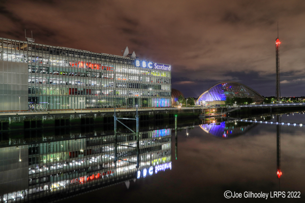 River Clyde - BBC Scotland Headquarters - Glasgow Science Centre - Glasgow Tower