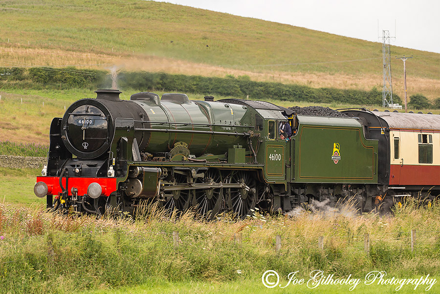 Royal Scot 46100 Steam Train on Borders Railway