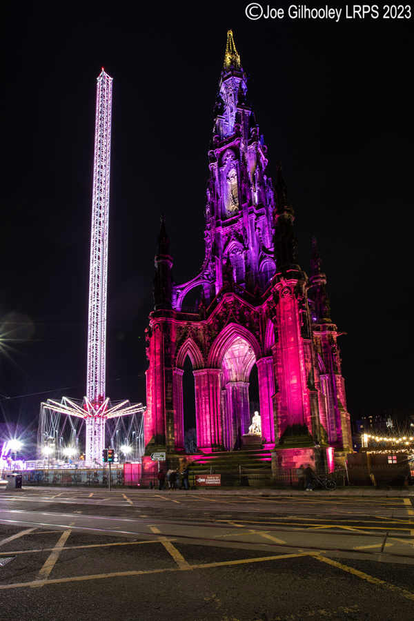 Scott Monument and Star Flyer 
