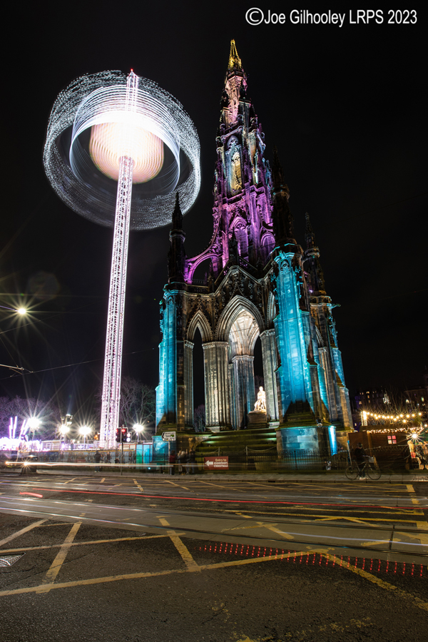 Scott Monument and Star Flyer 