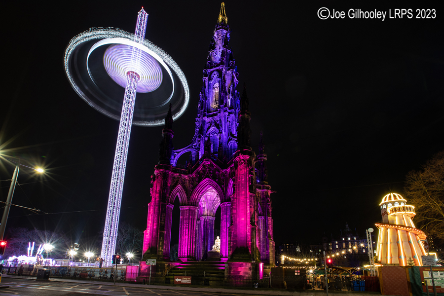 Scott Monument and Star Flyer 