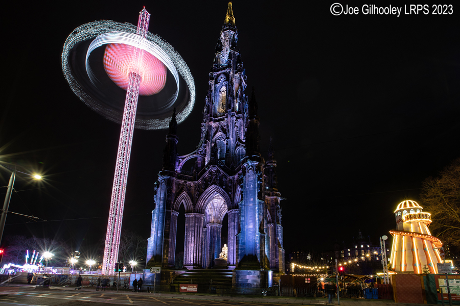 Scott Monument and Star Flyer 