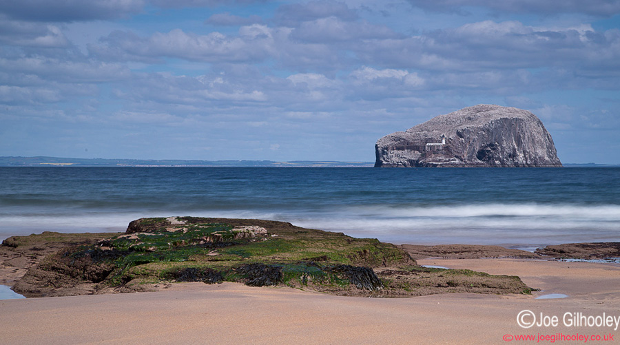 The Bass Rock from Seacliff Beach
